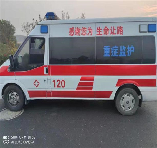 临县救护车出租服务案例3